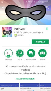 Descàrrega i instal·la Bitmask