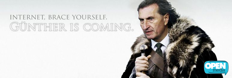 Internet brace yourself, Günther is coming