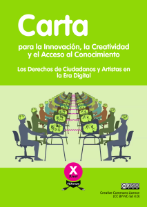 Adopta la CARTA POR LA INNOVACIÓN, LA CREATIVIDAD Y EL ACCESO AL CONOCIMIENTO