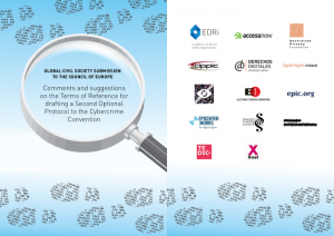 Comentarios y sugerencias sobre los Términos de Referencia para la elaboración de un segundo Protocolo Facultativo de la Convención sobre Cibercrimen
