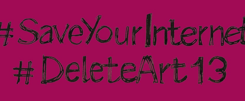 Futuro de Internet en Europa, llamamiento a la acción - Directiva Copyright