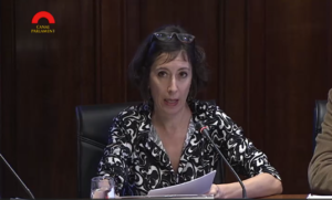 Intervención en la comisión para el estudio de medidas de lucha contra la corrupción y para la regeneración democrática