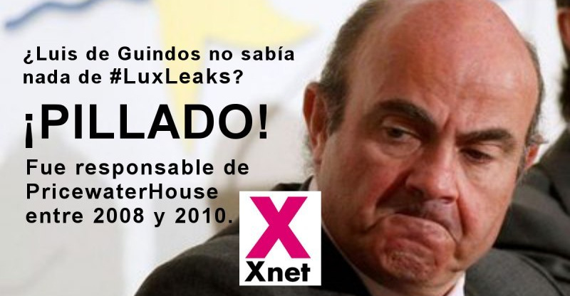 Luis de Guindos en #Luxleaks