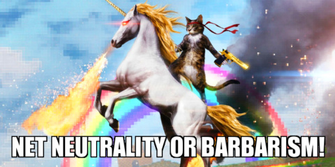 ¡Defiende la neutralidad de la red, salva Internet!