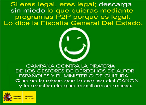 si eres legal comparte p2p